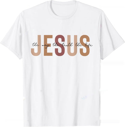 Christian T Shirt Women Men Kids The Way Truth