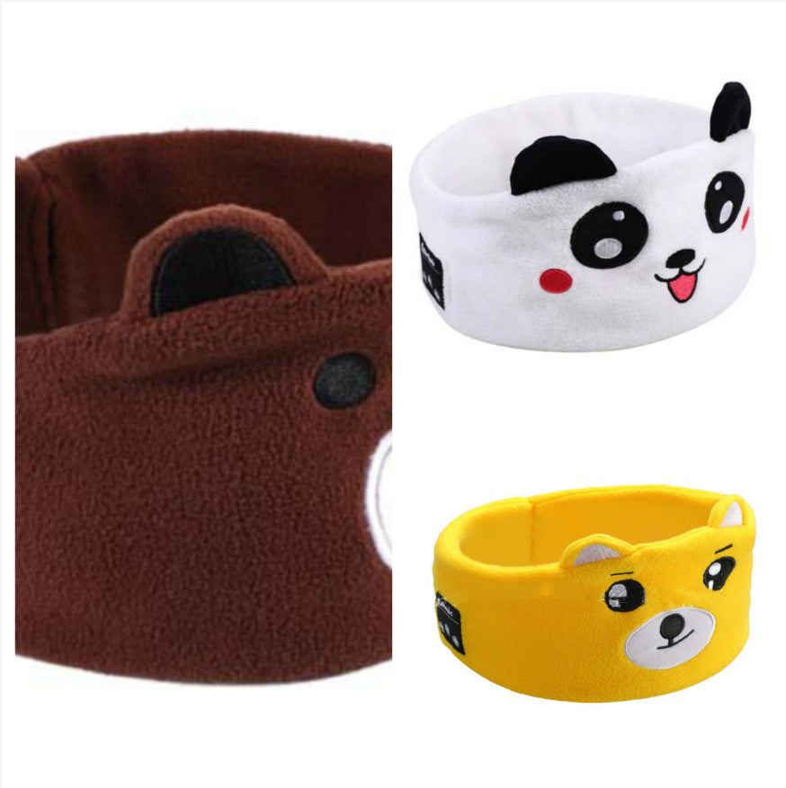 Bluetooth Headset Animal Headband Sleep Mask