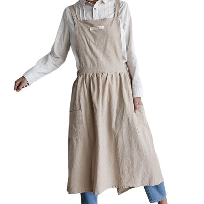 Simple home kitchen apron