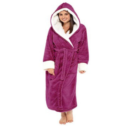 Women's Long Bathrobes Night Gowns