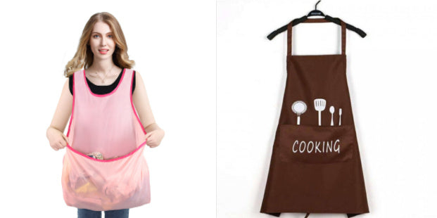 Korean style simple cutlery cotton apron