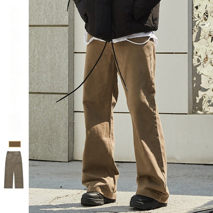 New American Style Retro Hong Kong Style Japanese Loose Straight Jeans For Men