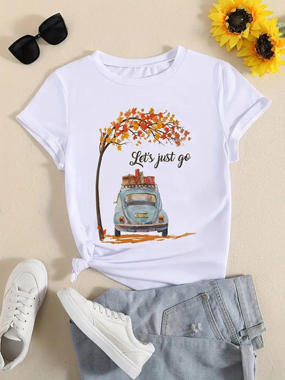 Women's Short-sleeved T-shirt Fashion Casual Home