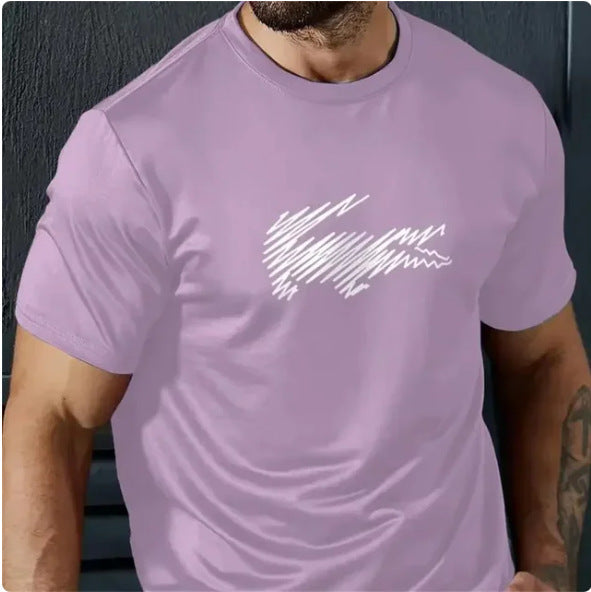Men's Casual T-shirt 3d Printed Short Sleeve Shirt