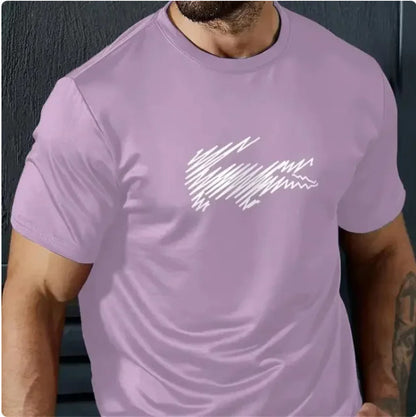 Men's Casual T-shirt 3d Printed Short Sleeve Shirt