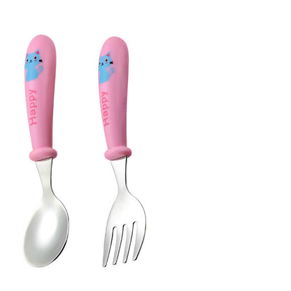304 Children's Cutlery Set Short Handle Stainless Steel Spoon