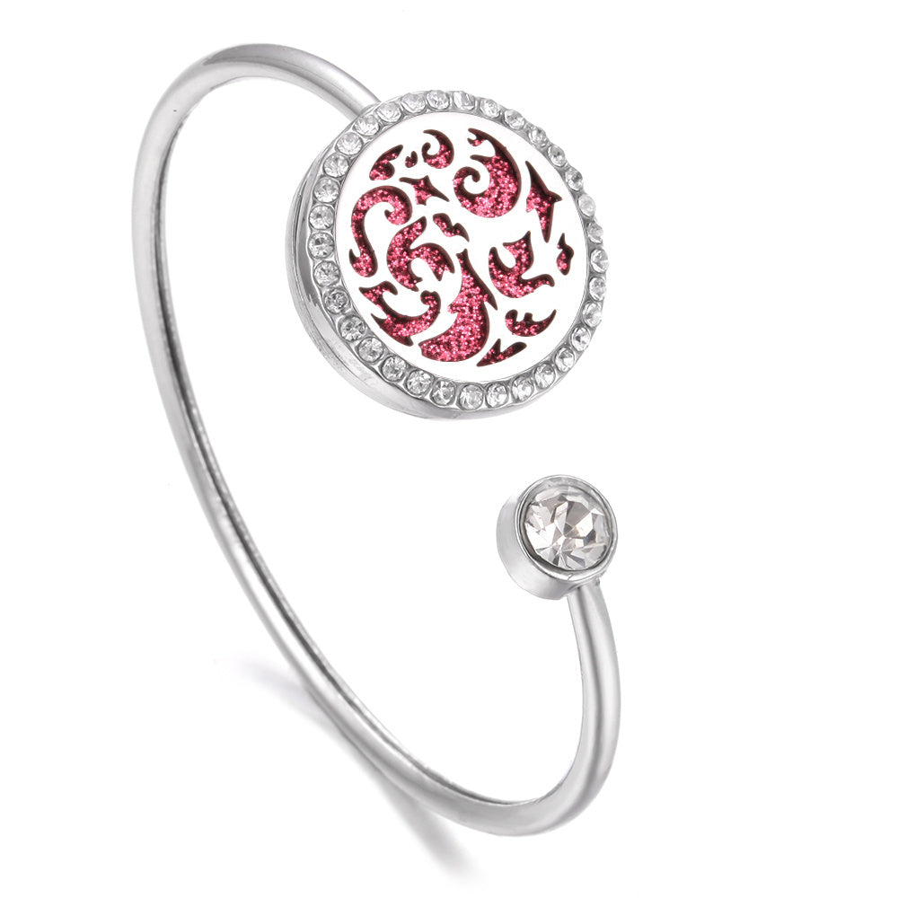 Empty Hand Jewelry Box Aromatherapy Essential Oil Bracelet