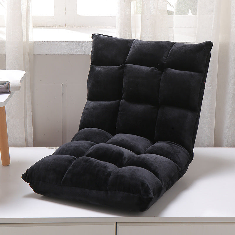 Lazy Sofa Single Foldable Tatami Bed Backrest Recliner Bedroom Balcony Leisure Sofa Bed Removable And Washable