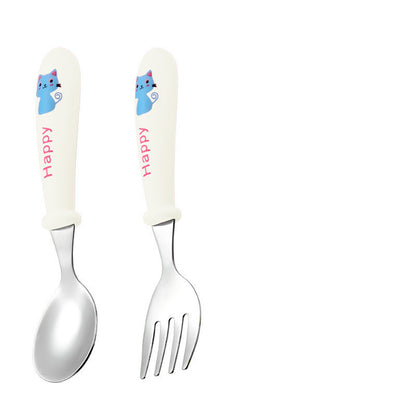 304 Children's Cutlery Set Short Handle Stainless Steel Spoon