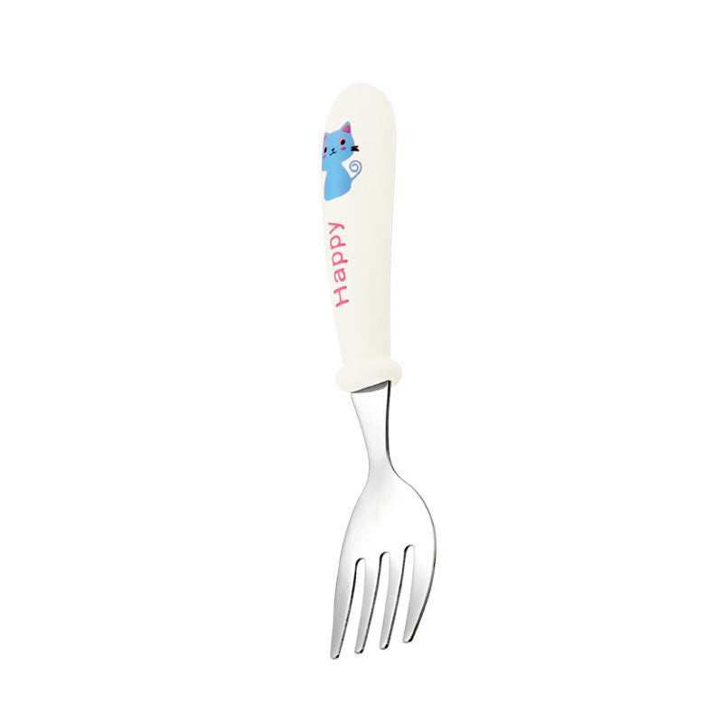 304 Children's Cutlery Set Short Handle Stainless Steel Spoon
