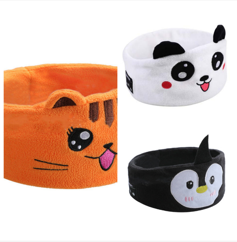 Bluetooth Headset Animal Headband Sleep Mask