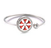 Aromatherapy Stainless Steel Love Chain Bracelet