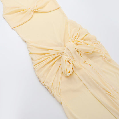 Women's Fashion Temperament Mesh Fishtail Dress