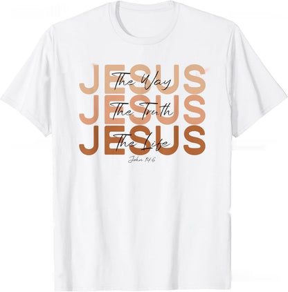 Christian T Shirt Women Men Kids The Way Truth