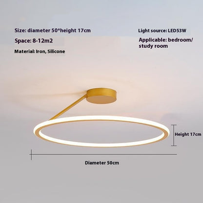 Simple Modern Led Ceiling Light Room Round Lighting