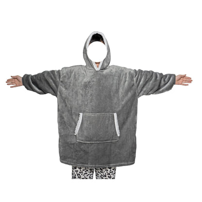 Lazy Pullover Nightgown TV Blanket Hooded Warm Cold-proof Pajamas