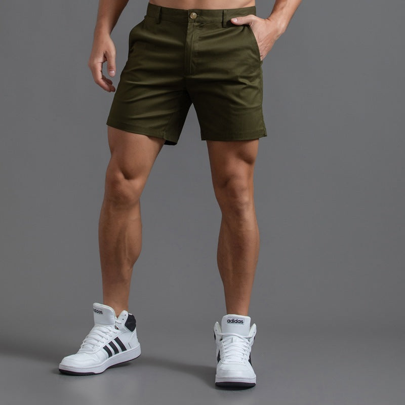Men's Cotton Shorts Casual Pants