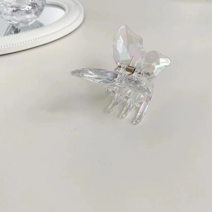 Korean Super Fairy Butterfly Hairpin Frosted Shark Headgear