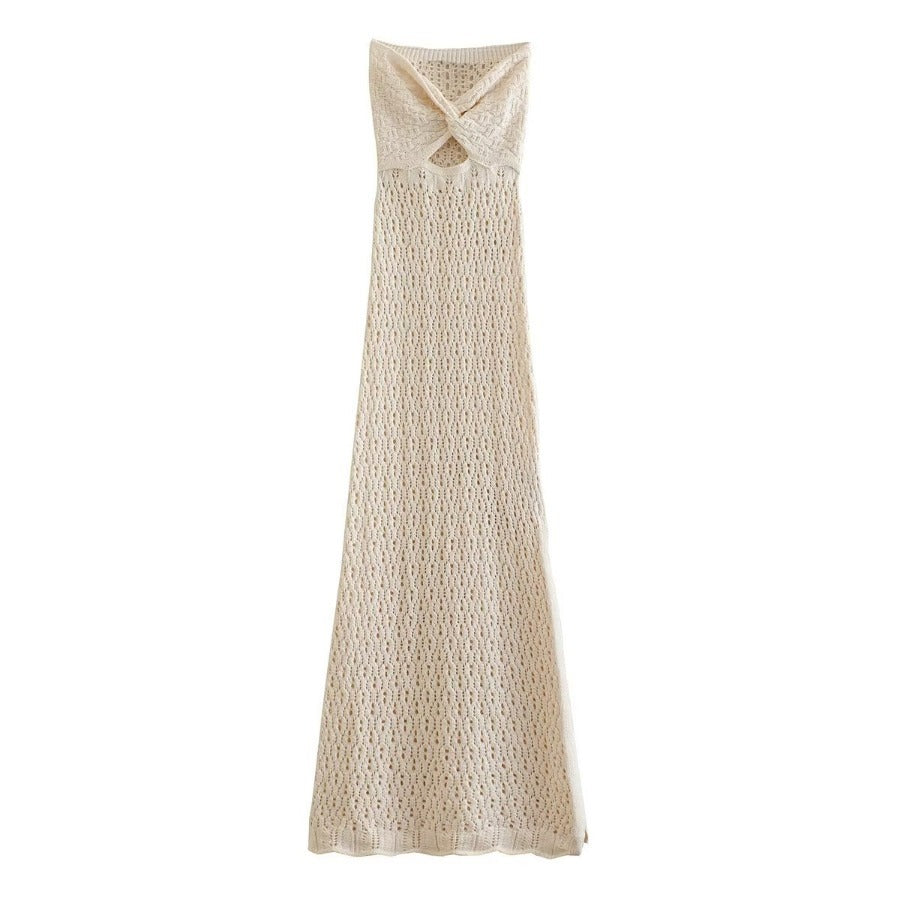 New Knitted Elastic Hip Hot Girl Dress