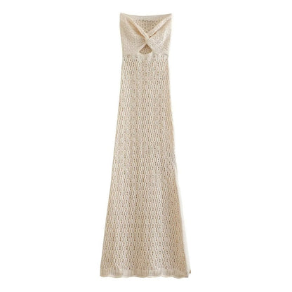 New Knitted Elastic Hip Hot Girl Dress