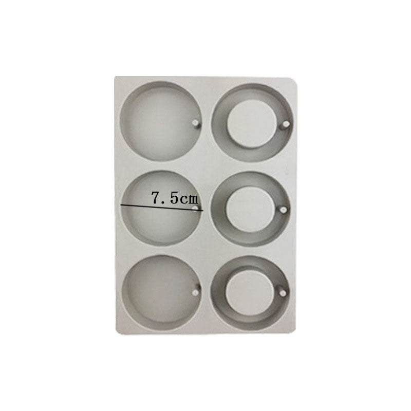 DIY Silicone Aromatherapy Gypsum Handmade Soap Candle Mold