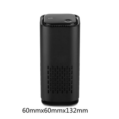 Spring New Arrival Mini Portable Car Air Purifiers With Usb Cable Charging Home Office HEPA Filter Car Air Purifier