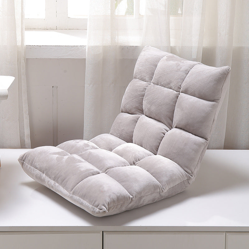 Lazy Sofa Single Foldable Tatami Bed Backrest Recliner Bedroom Balcony Leisure Sofa Bed Removable And Washable