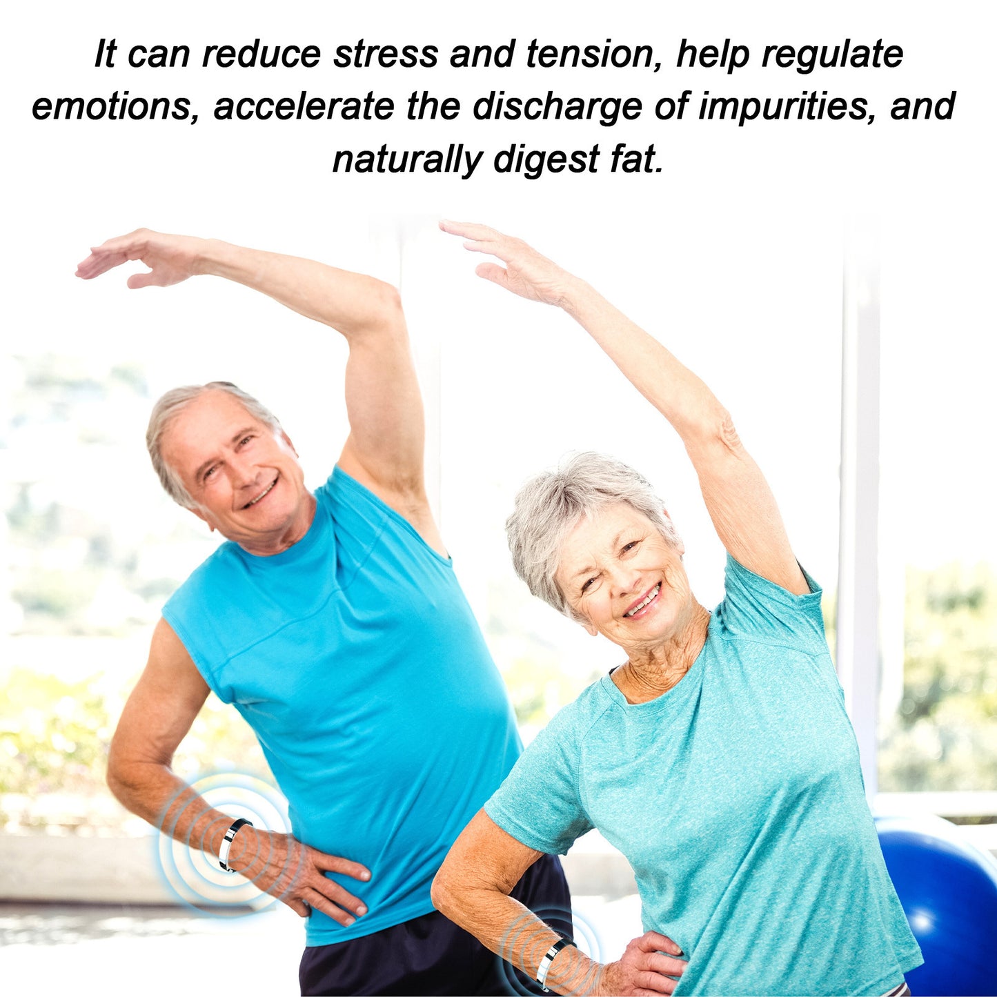 Ionic Firming Body Relief Dizziness Care Bracelet