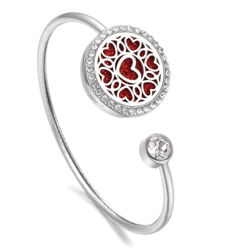 Empty Hand Jewelry Box Aromatherapy Essential Oil Bracelet