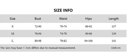 Backless Slim Fit High Slit Suspender Dress