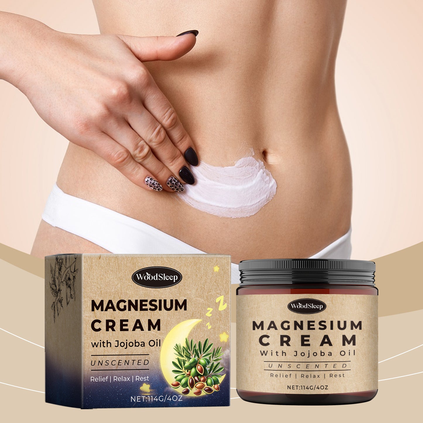 Sleep Magnesium Cream Gently Nourish Skin