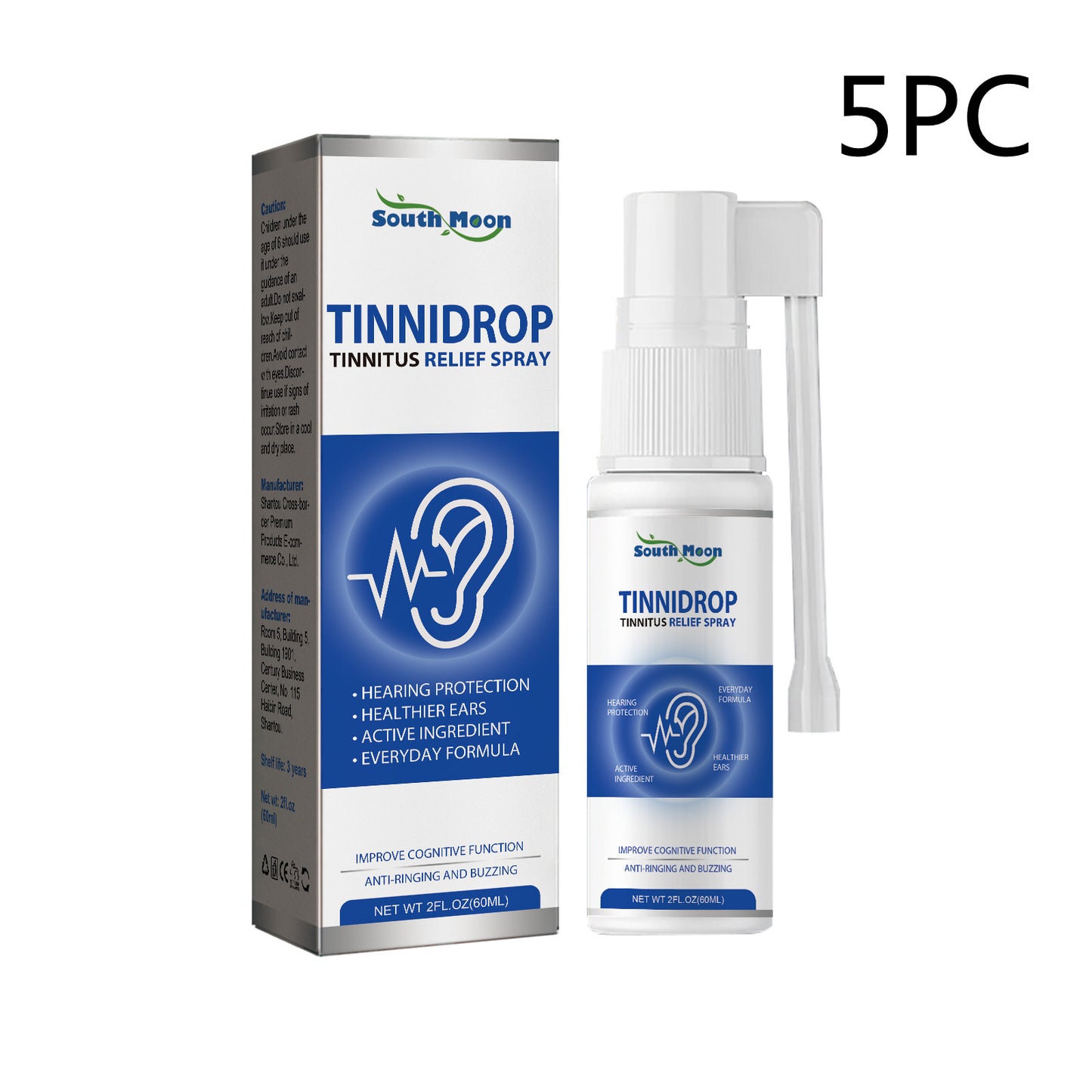 South Moon Tinnitus Relief Spray Relief