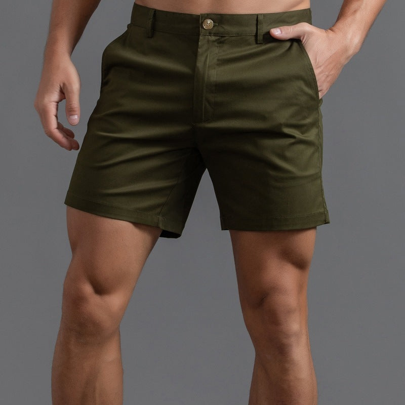 Men's Cotton Shorts Casual Pants