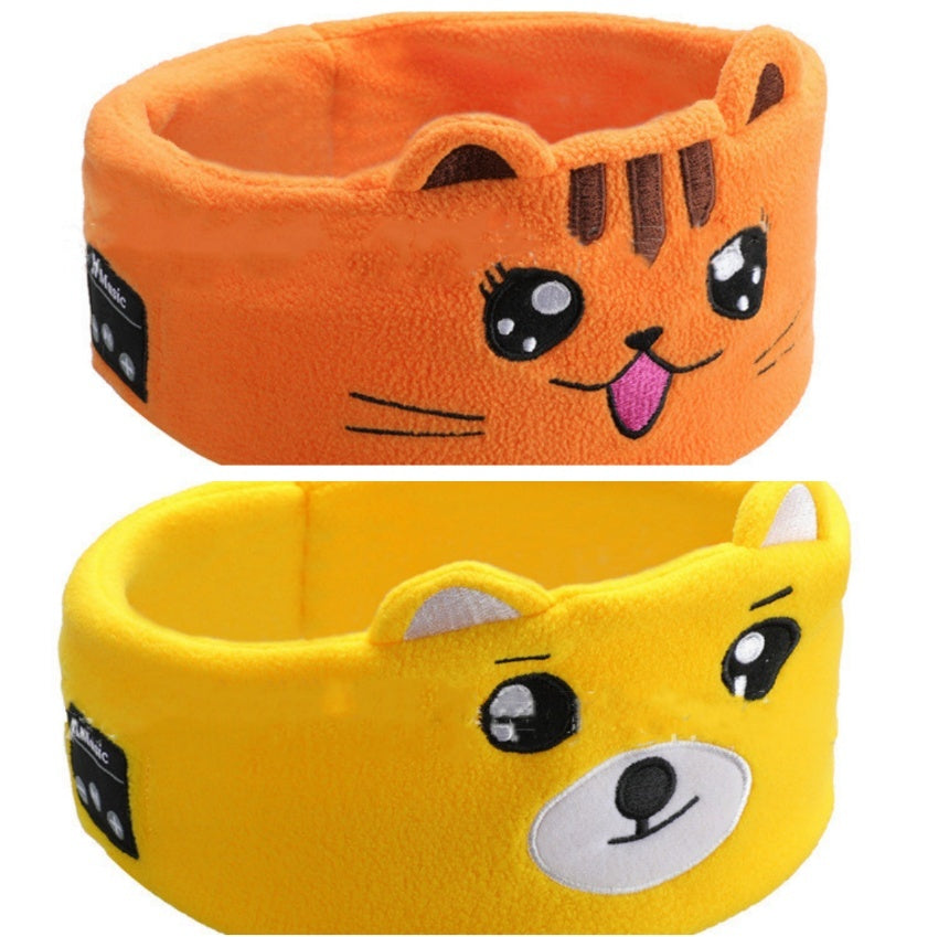 Bluetooth Headset Animal Headband Sleep Mask