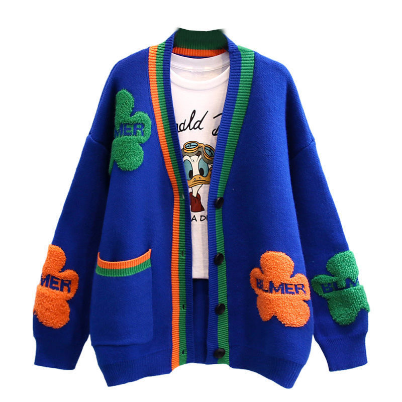 Coat Women's Western Style Knitted Cardigan