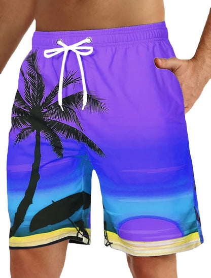 Men's Beach Pants Summer Cool Quick-drying Loose Big Panties