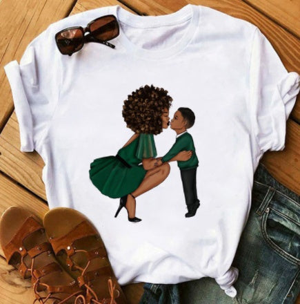 Short-sleeved T-shirt Women's Loose Top Women