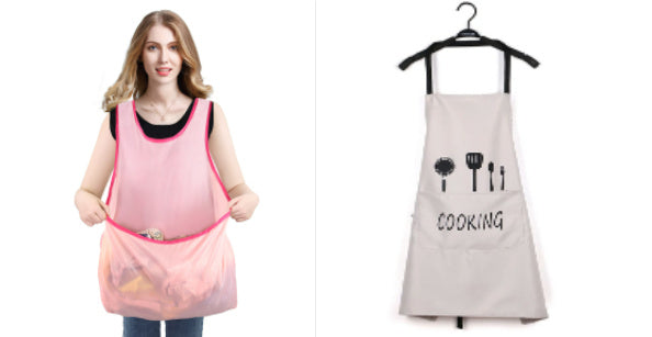 Korean style simple cutlery cotton apron
