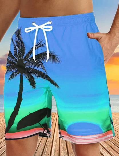 Men's Beach Pants Summer Cool Quick-drying Loose Big Panties