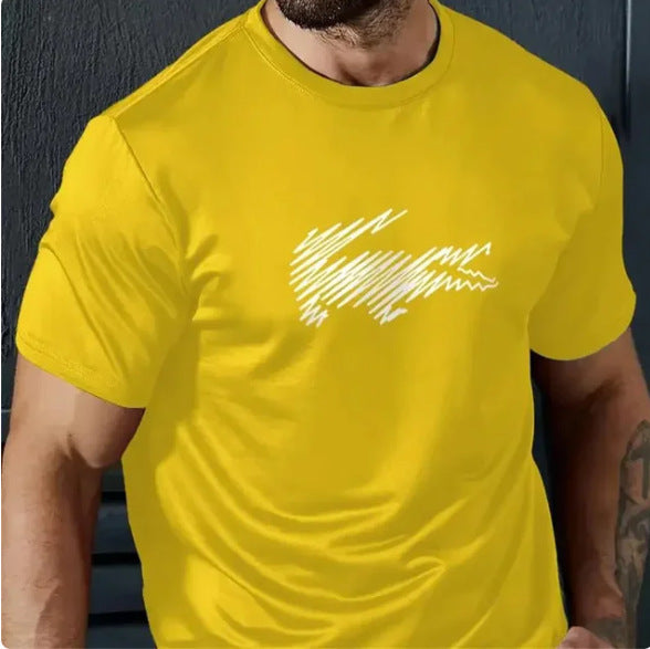 Men's Casual T-shirt 3d Printed Short Sleeve Shirt