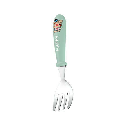 304 Children's Cutlery Set Short Handle Stainless Steel Spoon