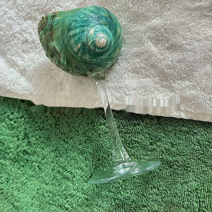 Ins Handmade Shell Conch Wine Glass Aromatherapy Dish