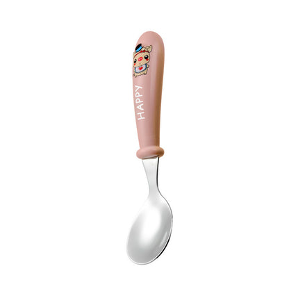 304 Children's Cutlery Set Short Handle Stainless Steel Spoon