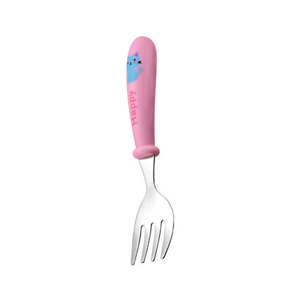 304 Children's Cutlery Set Short Handle Stainless Steel Spoon